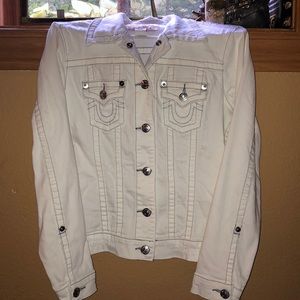 True religion woman’s jean jacket